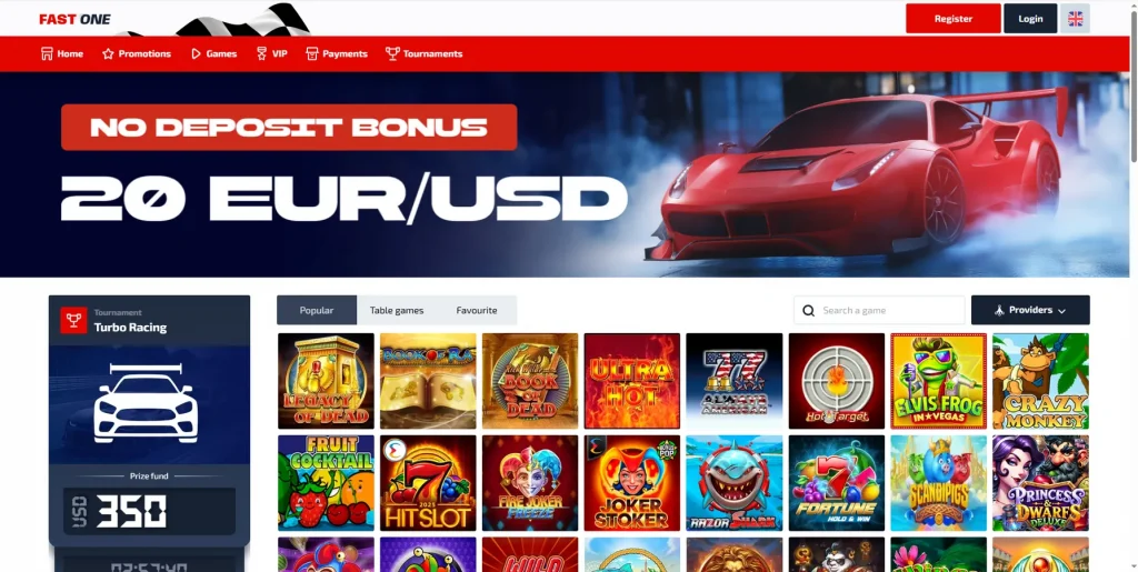 About at Fast One Casino