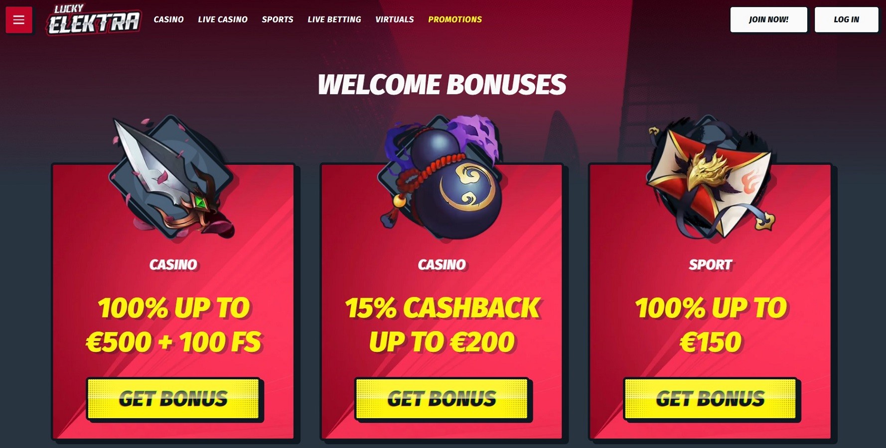LuckyElektra Casino Bonuses and Promotions