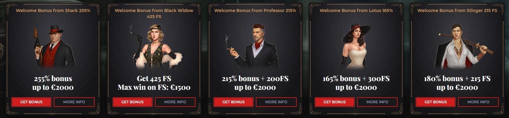 Windetta Casino Welcome Bonus