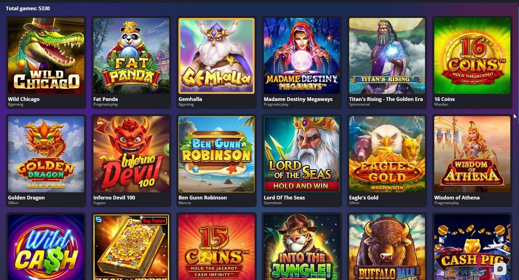 Slots Asino grátis