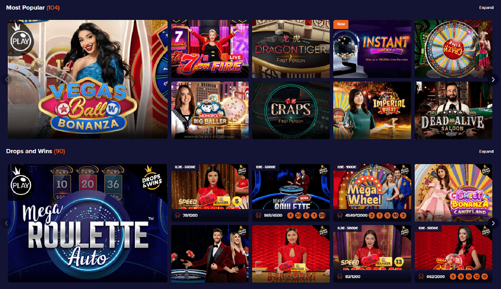 Live Dealer Casino