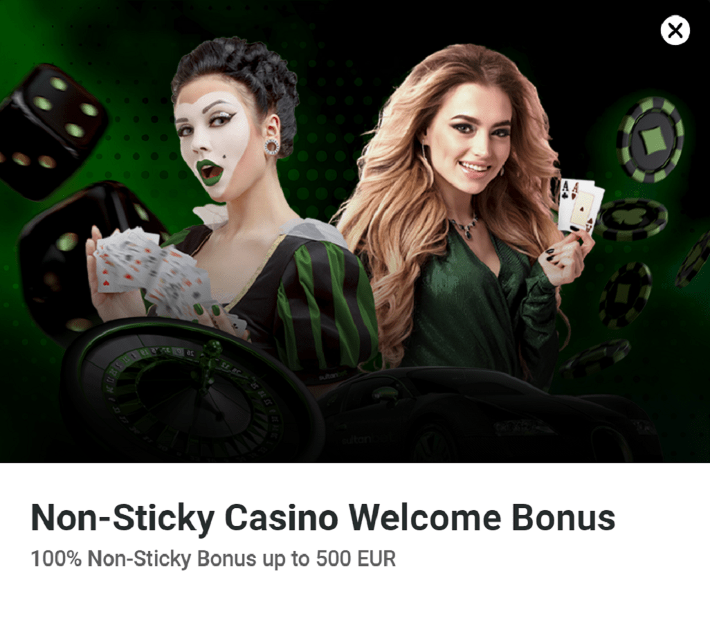 Sultanbet Casino welcome bonus