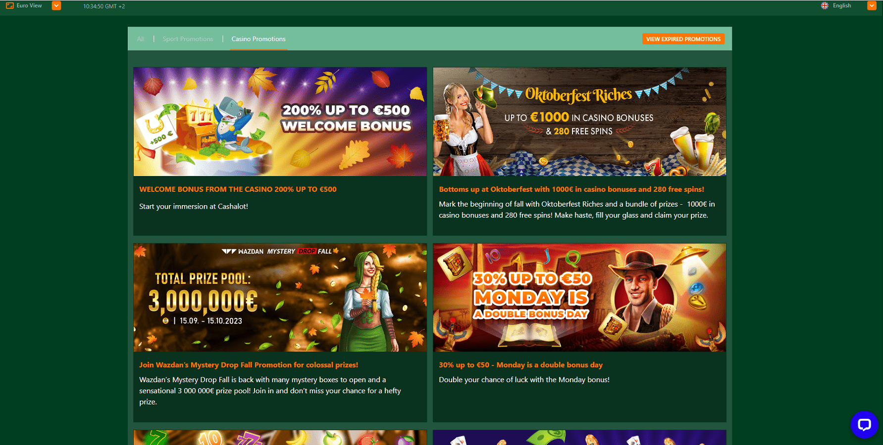 The Best Bonuses and Promotions at Cashalot.bet Casino