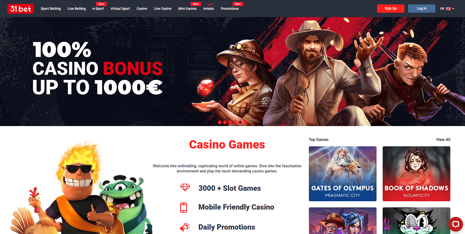 Acerca de 31Bet Casino