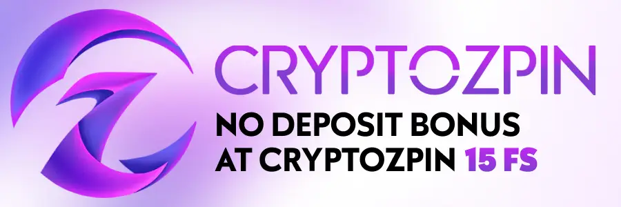 Bônus sem depósito no CryptoZpin