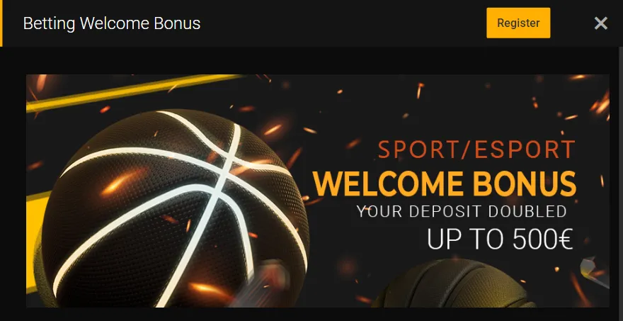 20bets Welcome Bonus