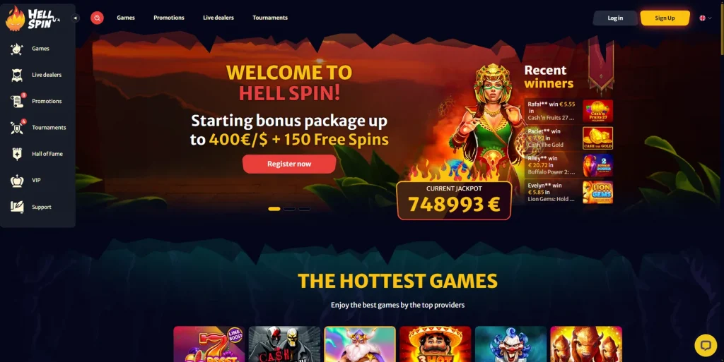 About Hell Spin Casino
