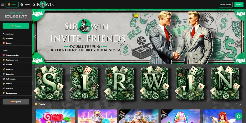 Sobre o Sirwin Casino