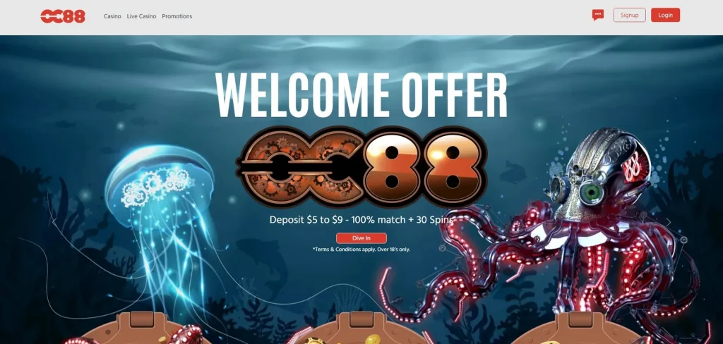 Acerca de OC88 Casino