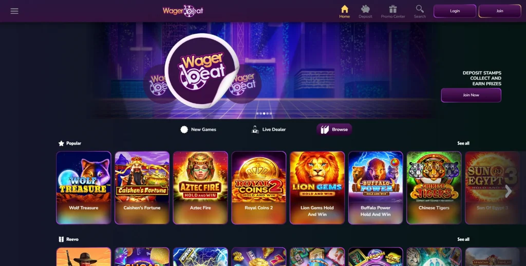 Acerca de WagerBeat Casino