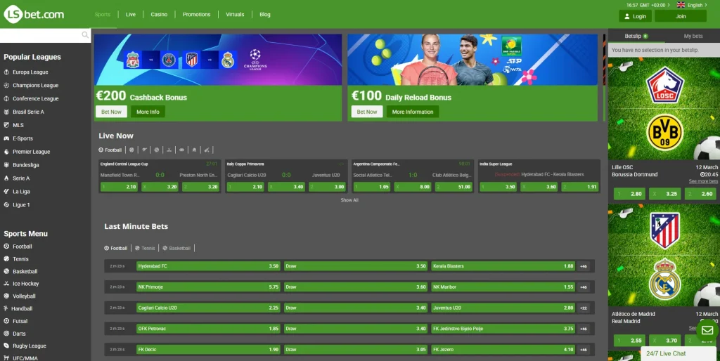 Sports Betting at LSbet Casino