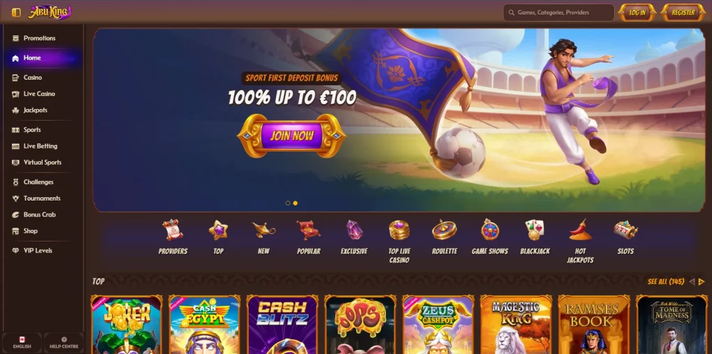 About at Abuking Casino 