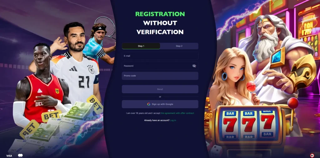 Registro sin complicaciones en BetMatch