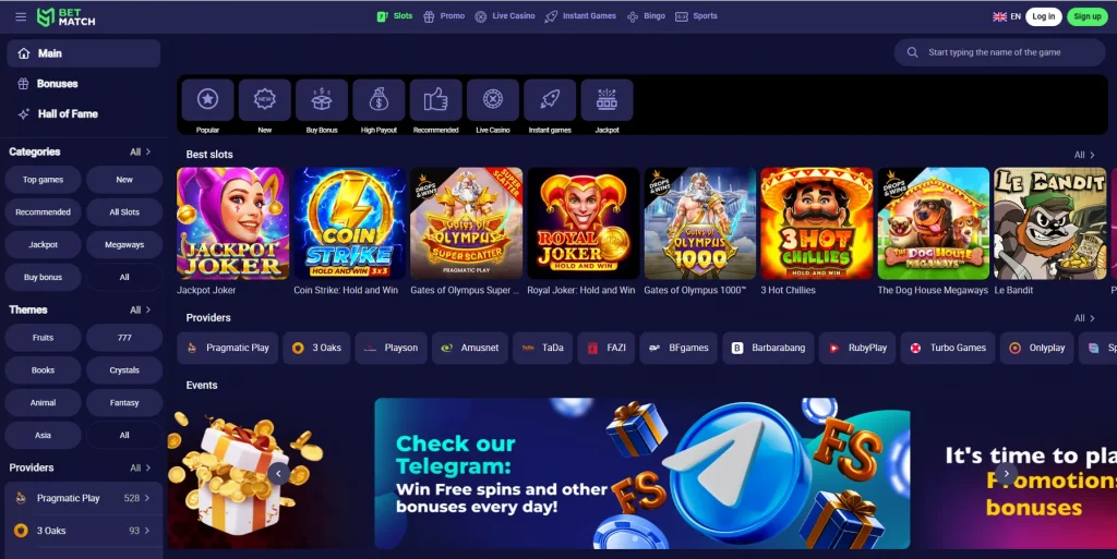 Games & Software Providers