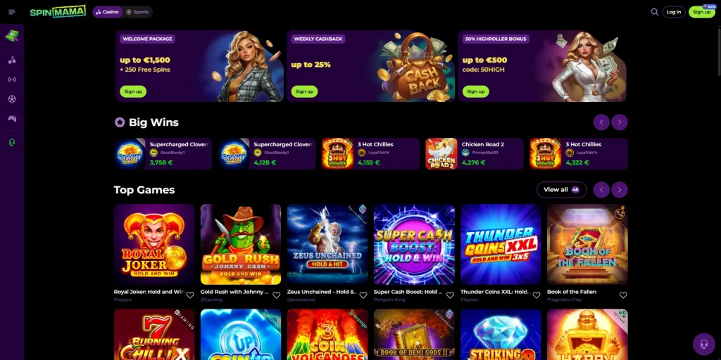 About Spinmama Casino