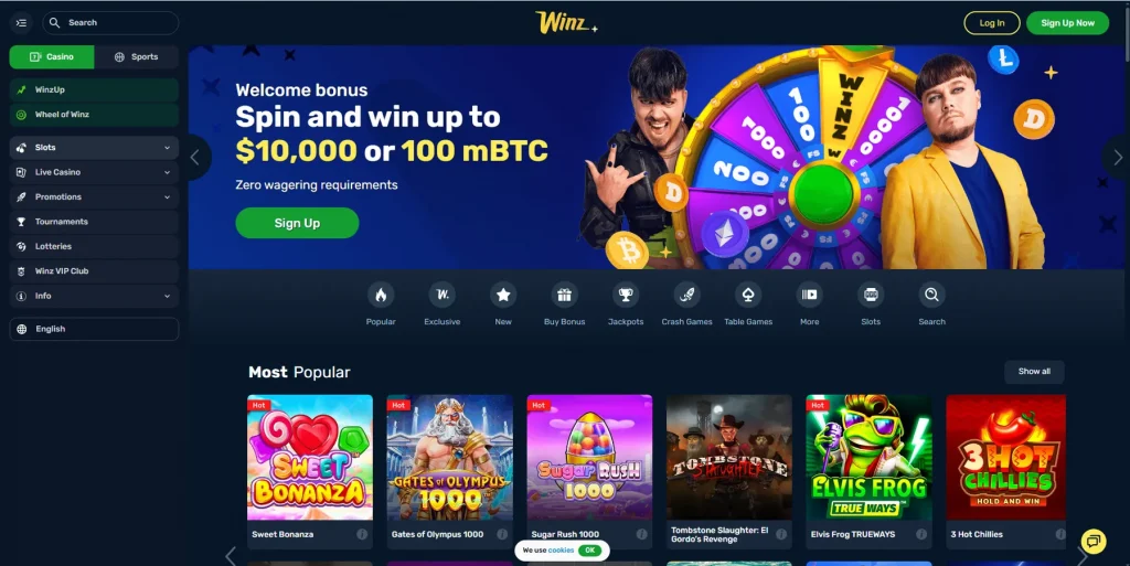 Acerca de Winz Casino