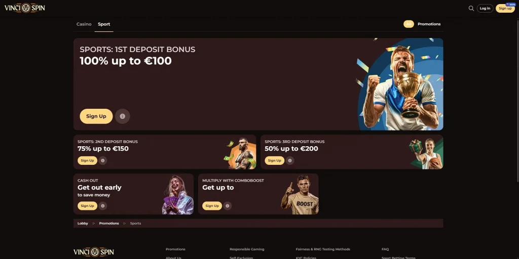 Bônus de Boas-Vindas para Esportes