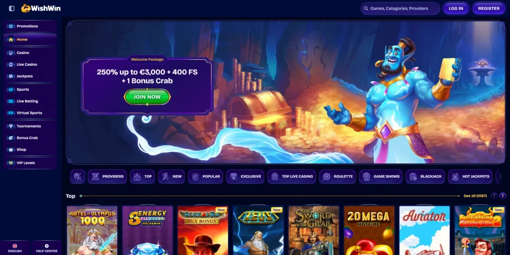 About WishWin Casino