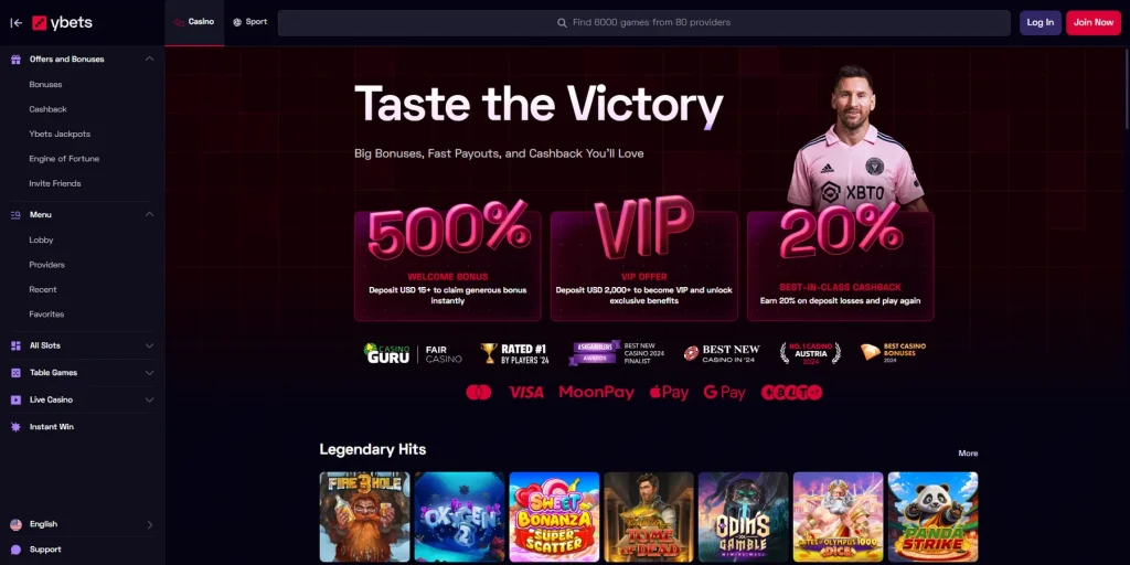 About Ybets Casino
