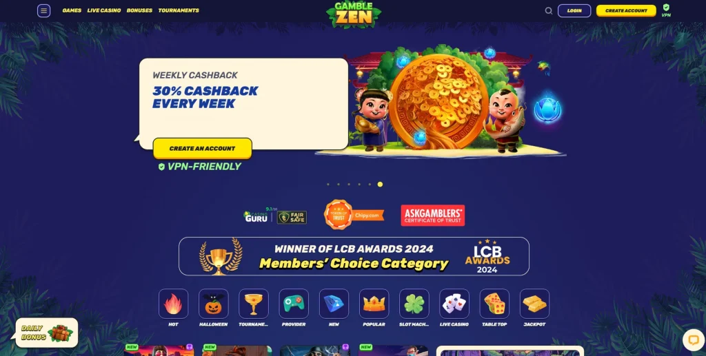 Sobre o Cassino Gamblezen