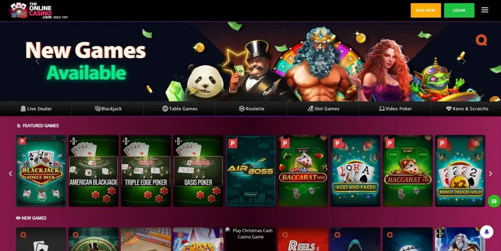 Sobre o The Online Casino