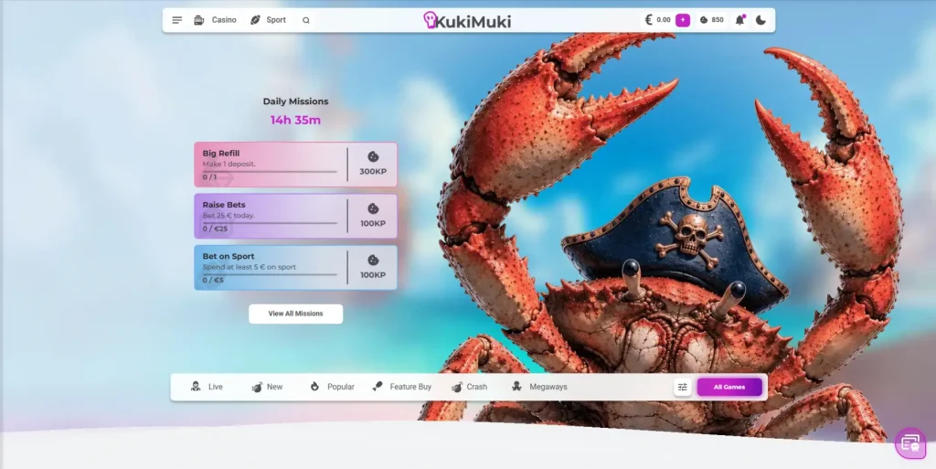 About KukiMuki Casino