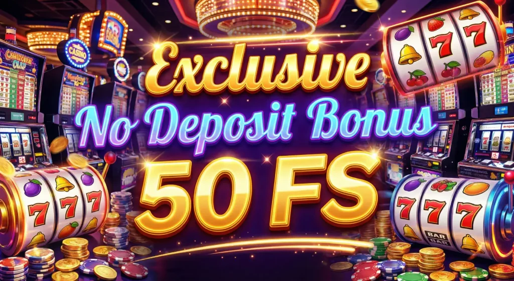 Exclusive No Deposit Bonus - 50 Free Spins