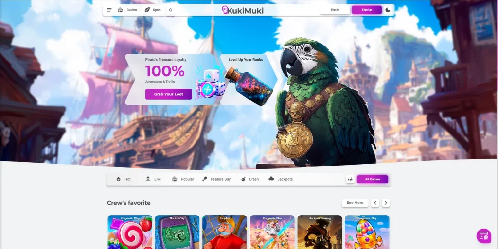 Sobre o KukiMuki Casino