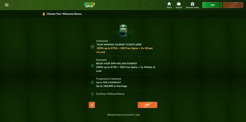 Como se Cadastrar no Sierra Casino