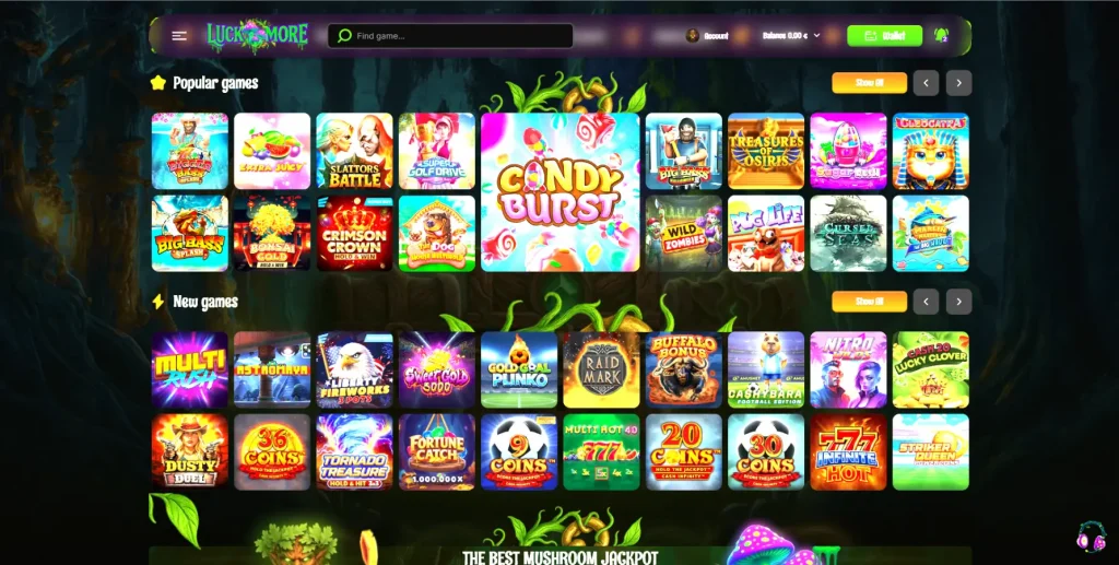 Jogos do LuckMore Casino