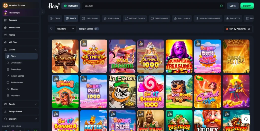 Slots And Table Games